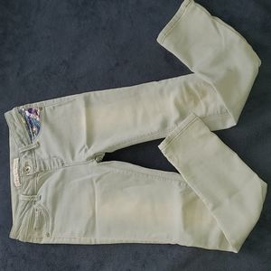 Sequin stretchy skinny jeans size 10/12